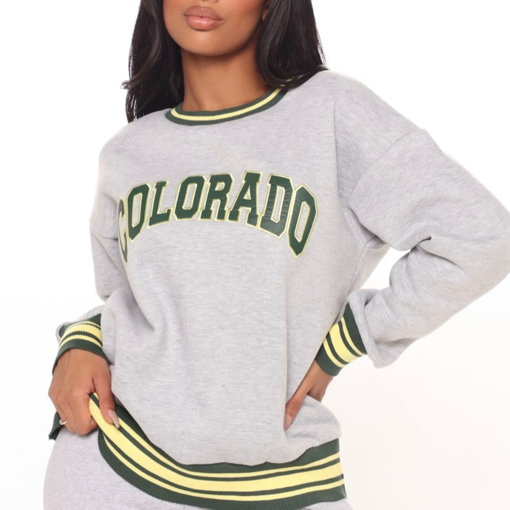 Colorado Sweatshirt Athletic Trim